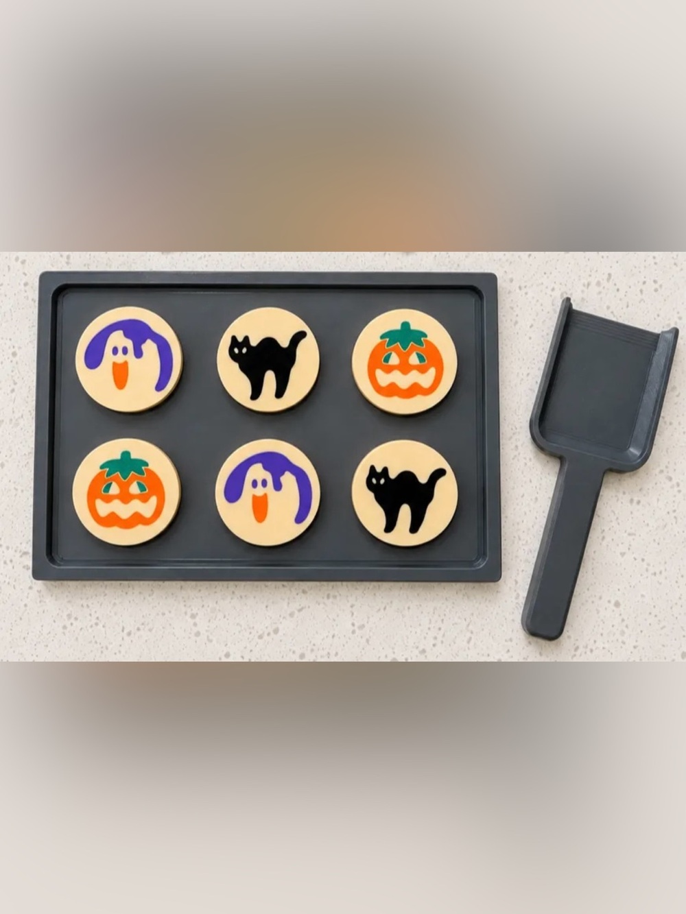 Halloween Play Cookie Set for Kids - Black, Orange & Purple - new!